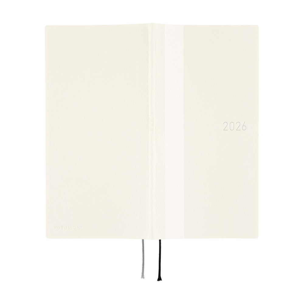 Hobonichi Techo Weeks - White Line: Ivory (April Start)