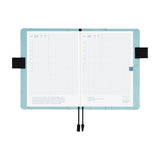 Hobonichi Techo A5 Cousin Planner Set - Colors: Black x Clear Blue (April Start)