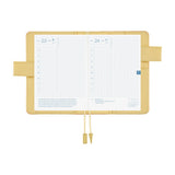 Hobonichi Techo A6 Original Planner Set - Colors: Butterscotch (April Start)
