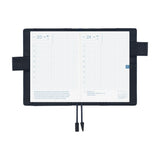 Hobonichi Techo A6 Original Planner Set - Colors: Black x Clear Blue (April Start)