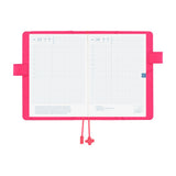Hobonichi Techo A5 Cousin Planner Set - Makoto Matsubayashi: Pink Flowers (April Start)