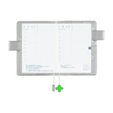 Hobonichi Techo A6 Original Planner Set - Makoto Matsubayashi: Silver Flowers (April Start)