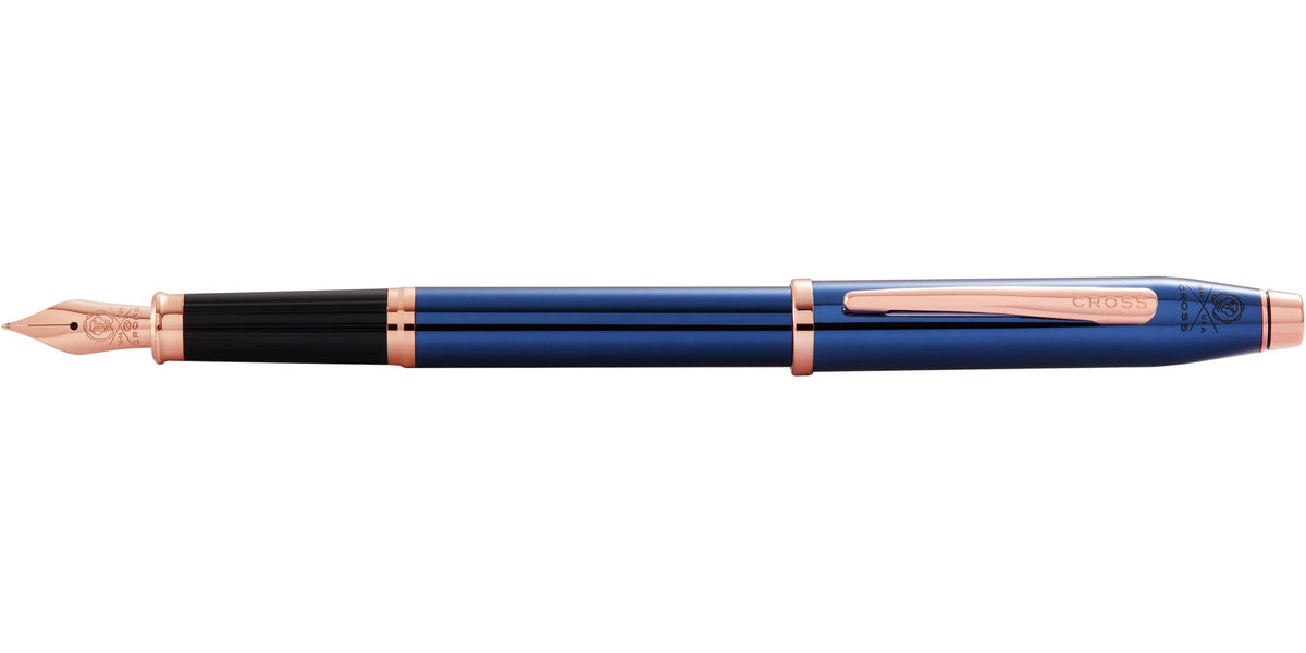 Century II Translucent Cobalt Blue Fountain Pen - view 3