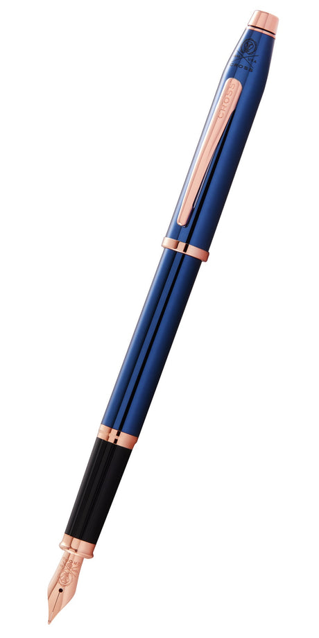 Century II Translucent Cobalt Blue Fountain Pen - view 1