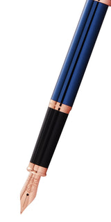 Century II Translucent Cobalt Blue Fountain Pen - view 2