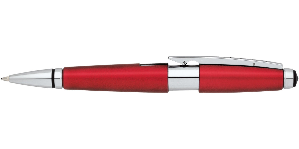 Edge Formula Red Rollerball Pen Detail