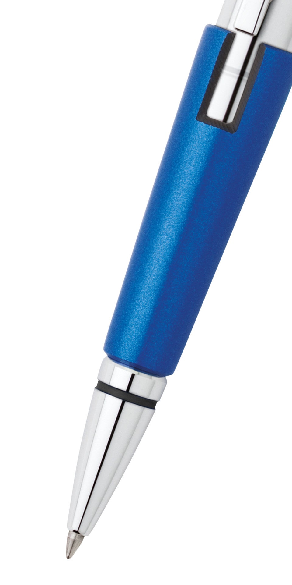 Edge Nitro Blue Rollerball Pen Detail