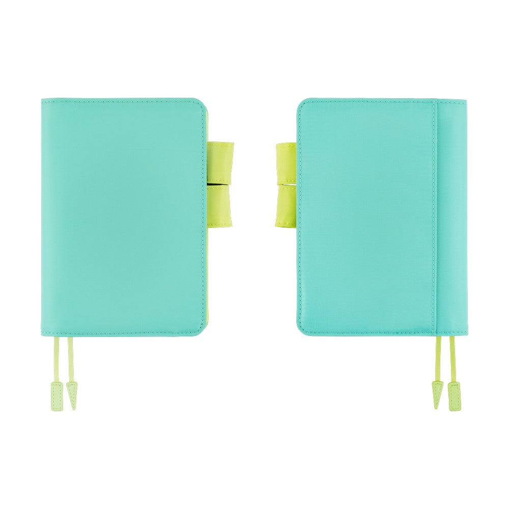 Hobonichi Techo A6 Original Planner Set - Colors: Aqua Lime (April Start)