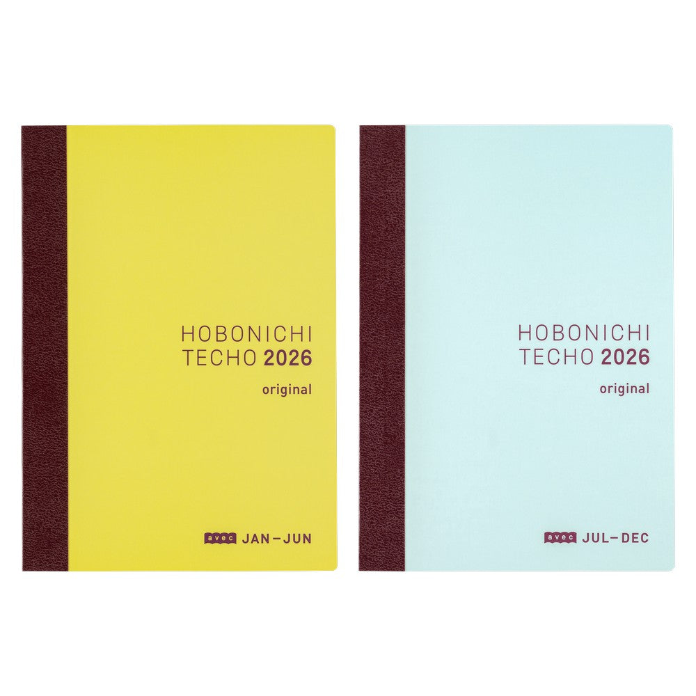 Hobonichi Techo A6 Japanese Original Avec Books