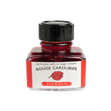 Herbin Ink - Rouge Caroubier - 30ml Bottled Ink | Atlas Stationers.