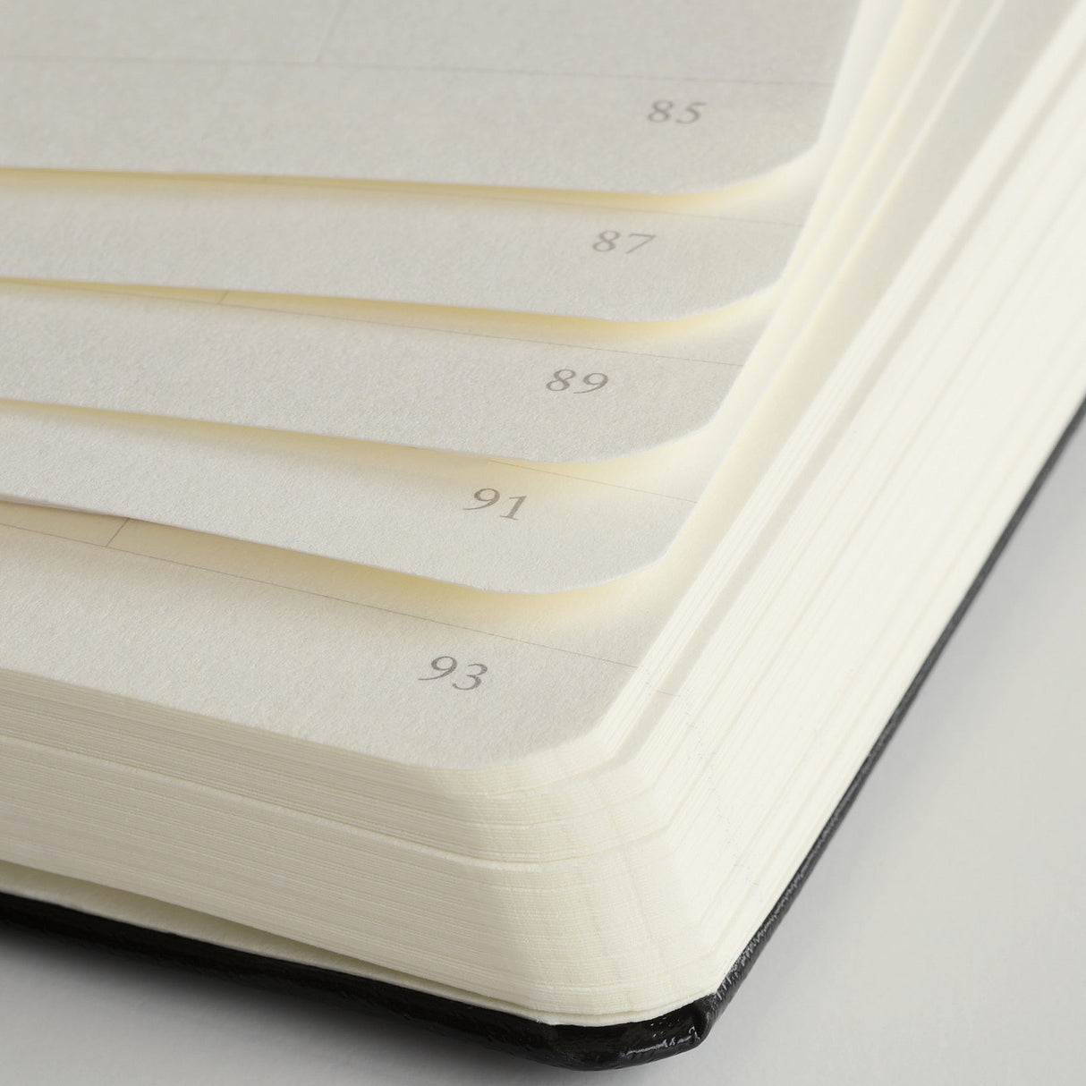 Leuchtturm A4 Hardcover Notebook - Black - Plain | Atlas Stationers.