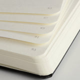 Leuchtturm A4 Hardcover Notebook - Black - Plain | Atlas Stationers.