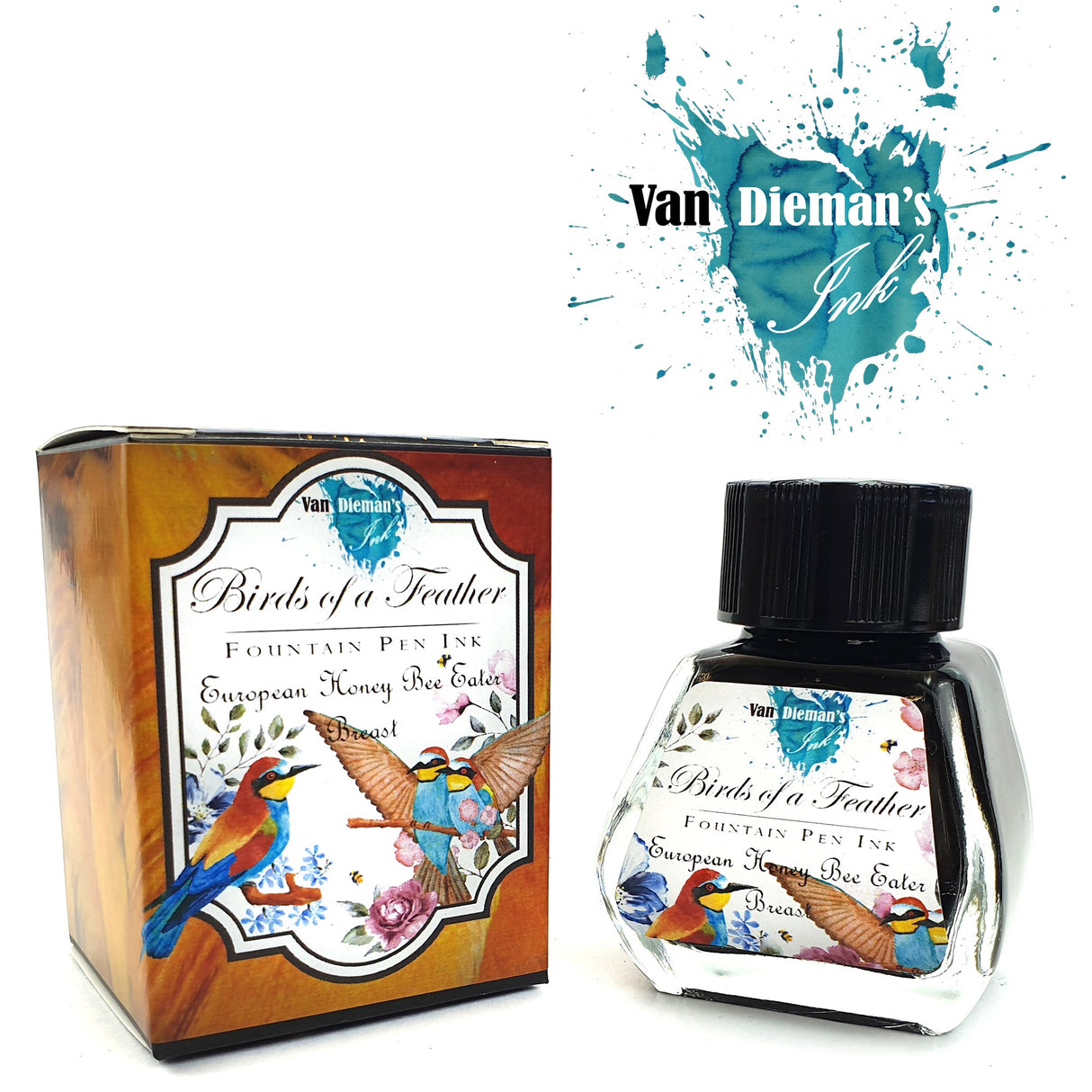 Van Dieman's Birds of a Feather - European Honey Bee Eater Breast - 30ml Bottled Ink