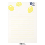Midori Letterpress Stationery - Lemon | Atlas Stationers.