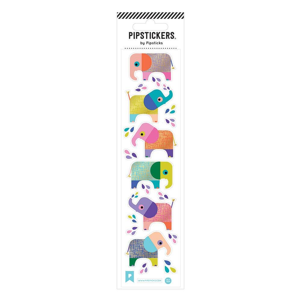 Atlas Stationers - Pipsticks Playful Pachyderms - Stickers