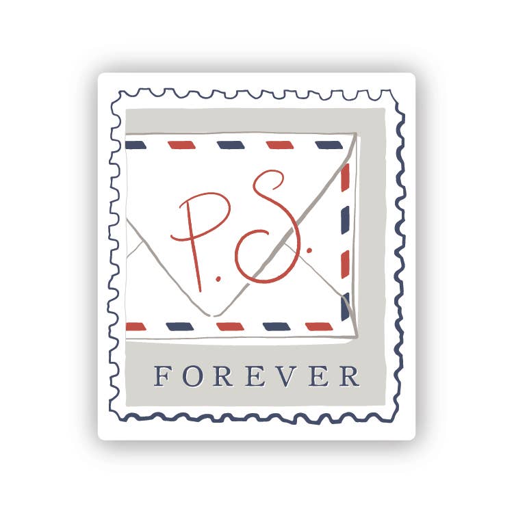 Atlas Stationers - Postage Stamp Sticker Set - Stickers