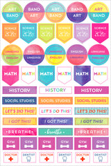 Atlas Stationers - ESSENTIALS STUDENT PLANNER STICKERS - Stickers - Image 6