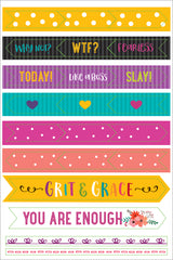 Atlas Stationers - ESSENTIALS WAKE UP, KICK ASS, REPEAT. PLANNER STICKERS - Stickers - Image 7