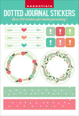 ESSENTIALS DOTTED JOURNAL PLANNER STICKERS | Atlas Stationers.