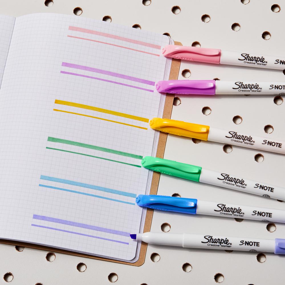 Sharpie S-Note Note Taking Markers Assorted - 12/pk | Atlas Stationers.