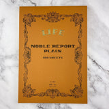 Life Noble Notebook - Brown - Blank - A4 Top-Bound