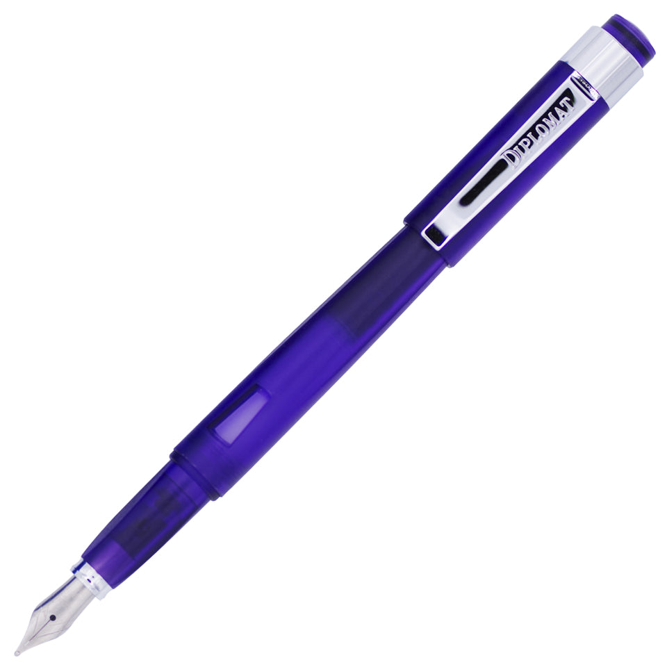 Diplomat Magnum Fountain Pen - Demo Purple | Atlas Stationers.
