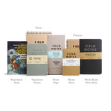 Field Notes Pitch Black Notebook, Dot Graph, 2-Pack, 4 3/4" x 7 1/2" | Atlas Stationers.