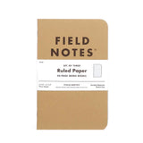 Field Notes Original Ruled 3-Pack | Atlas Stationers.