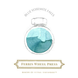 Ferris Wheel Press Blue Yosemite Falls - 38ml bottled Ink
