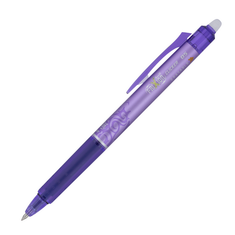 Pilot FriXion Retractable Erasable Gel Pen - Purple | Atlas Stationers.