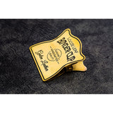 Galen Leather Brass Binder Clip | Atlas Stationers.