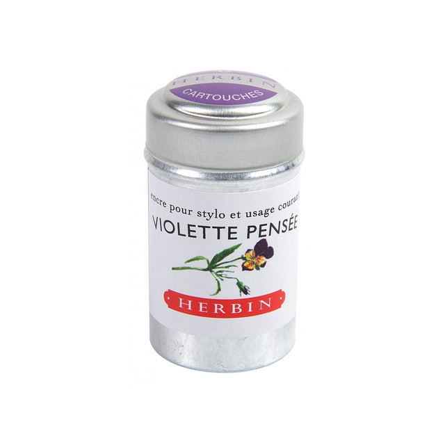 Herbink Ink Cartridges - Violette Pensee | Atlas Stationers.