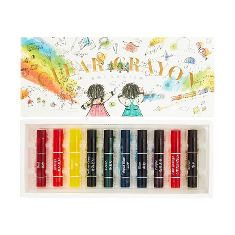 Kokuyo Clear Crayons | Atlas Stationers.