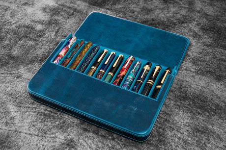 Galen Leather Magnum Opus 12 Slot Pen Case