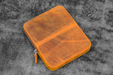 Galen Leather Zippered Magnum Opus 6 Slot Pen Case