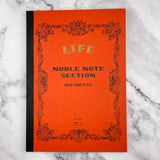 Life Noble Notebook - Red - Grid - A4