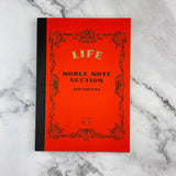 Life Noble Notebook - Red - Grid - A5