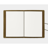Traveler's Leather Notebook - Passport Size - Olive