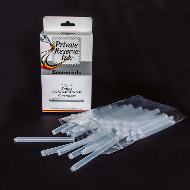 Private Reserve Empty Standard International Cartridges - Long (50 Pack) | Atlas Stationers.