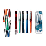 Platinum Prefounte Fountain Pen - Vermilion Orange | Atlas Stationers.
