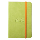 Rhodia Rhodiarama A5 Hard Cover Notebook - Ruled - Anise | Atlas Stationers.