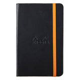 Rhodia Rhodiarama A5 Hard Cover Notebook - Ruled - Black | Atlas Stationers.