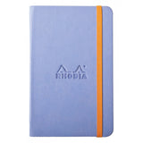 Rhodia Rhodiarama A5 Hard Cover Notebook - Ruled - Iris | Atlas Stationers.