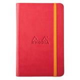 Rhodia Rhodiarama A5 Hard Cover Notebook - Ruled - Poppy | Atlas Stationers.