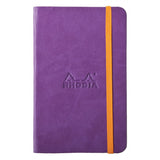 Rhodia Rhodiarama A5 Hard Cover Notebook - Ruled - Purple | Atlas Stationers.