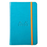 Rhodia Rhodiarama A5 Hard Cover Notebook - Ruled - Turquoise | Atlas Stationers.
