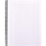 Rhodia Wirebound Notebook - Graph 80 sheets - 9 x 11 3/4 - Orange cover | Atlas Stationers.