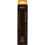 Rhodia Ballpoint Pen - 5" long - Black | Atlas Stationers.