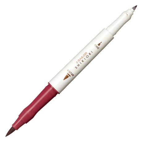 Sailor Compass Shikiori Marker -  Okuyama (Maroon) | Atlas Stationers.