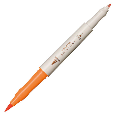 Sailor Compass Shikiori Marker -  Kinmokusei (Orange) | Atlas Stationers.